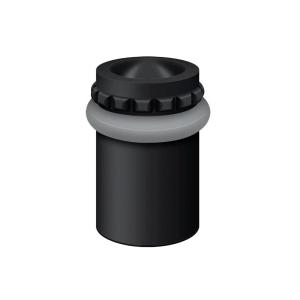 Deltana UFBP5000U19 Round Pattern Cap Floor Bumper, 2", Black Online
