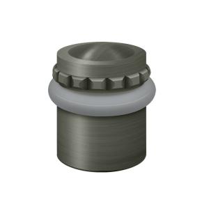 Deltana UFBP4505U15A Round Pattern Cap Floor Bumper, 1-1/2", Antique Nickel Outlet Factory Outlet