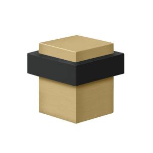 Deltana UFBS138U4 Square Universal Floor Bumper, Brushed Brass Outlet Visit