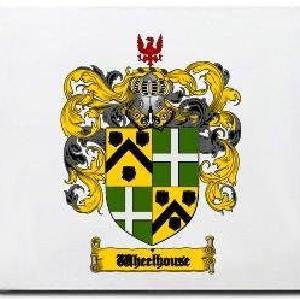 Wheelhouse Family Shield / Coat Of Arms Mouse Pad Clearance Best Seller