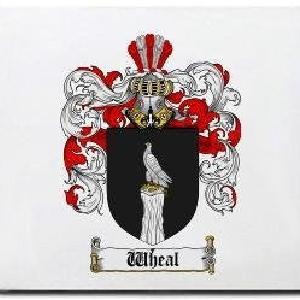Wheal Family Shield / Coat Of Arms Mouse Pad Grey Outlet Store Online