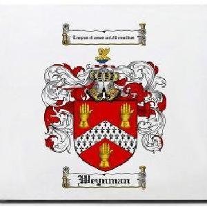 Weynman Family Shield / Coat Of Arms Mouse Pad Sale Supply