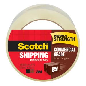 Scotch Commercial Grade Shipping Packaging Tape 3750, 1.88 in x 54.6 yd Free Shipping Best Place