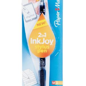 Paper Mate 1951402 InkJoy 2 in 1 Stylus Ballpoint Pen, Black Cheap Pirce