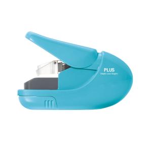 Paper Clinch 31081 Rectangle Staple Free Stapler, Blue, 1 pk Sale Popular