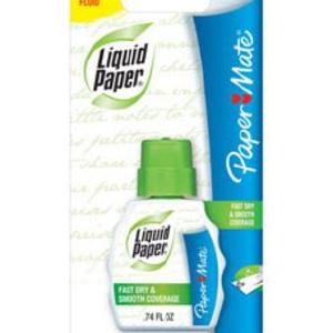 Paper Mate 5640415 Liquid Paper Correction Fluid, 0.74 Oz Buy Cheap Classic