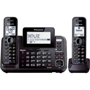 Panasonic KX-TG9542B Expandable Digital Cordless Phone With 2 Handsets, Black Cheap Pice Wholesale Pice