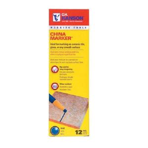 C.H. Hanson 10625 China Marker, Blue, 5/16" x 6-3/4" Discount Fast Delivery