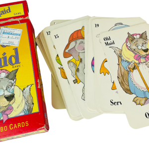 Vintage 1968 Milton Bradley Old Maid Card Game 35 Cards by Milton Bradley Old Maid Wholesale Pice For Sale