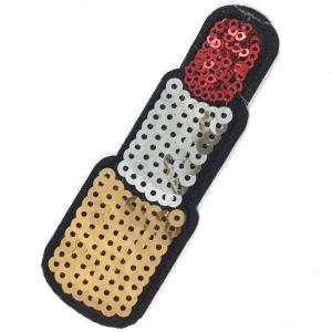 Lipstick Houder Paillette Strijk Embleem Patch Sale Deals