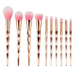 UniHorn - 10 Gold Makeup Brush Set View Cheap Pice