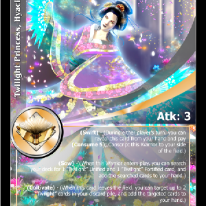 Twilight Princess, Hyacinth (GCD-03) [Guardians' Creed - 1st Edition] Clearance Extremely