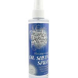 Worlds Of Curls Curl Moisturizing Oil Sheen Spray  8oz Clearance Footlocker Finishline