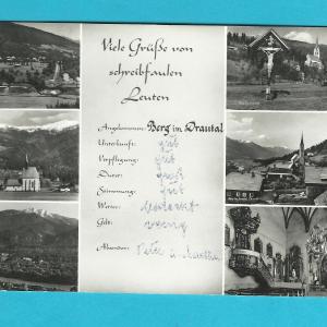 AK Berg im Drautal. Viele Gre von schreibfaulen Leuten. Discount Big Sale