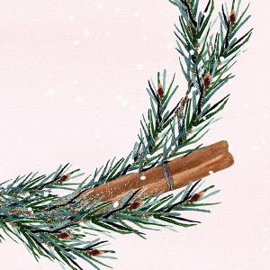 2-osainen joulukortti Henna Adel - Kranssi Clearance Deals