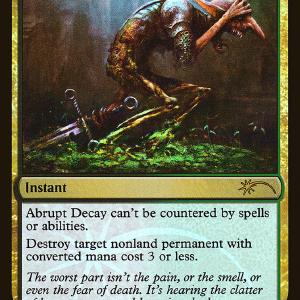 Abrupt Decay - Foil Websites Cheap Pice