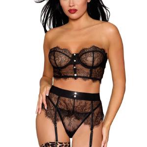 3Pc Set Eyelash Lace Sale Cheapest Pice