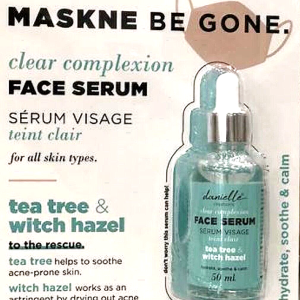 **Danielle Creations** Maskne Be Gone Face Serum w Tea Tree Witch Hazel 50ml Looking For