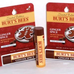 (2 PK) Burt's Bees Ginger Spice Lip Balm Blister, 0.15oz - Boxed Limited Edition Cheap Footlocker Finishline