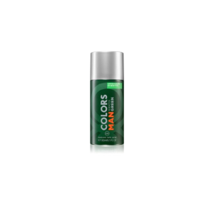 United Colors of Benetton Man Green Deodorant Spray for Men For Sale For Sale