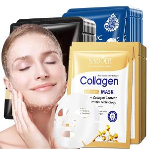 10pcs Collagen Face Mask 2025 New Sale Online