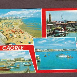 AK Caorle. La spiaggia di levante aerea e dal mare ed il porto. Outlet Purchase