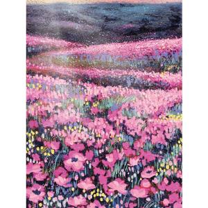 2-osainen kortti The Art File - Pinkki kukkaniitty Pre Order For Sale