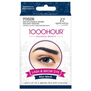 1000 Hour Eyelash & Brow Dye Kit - Blue Black Clearance Marketable