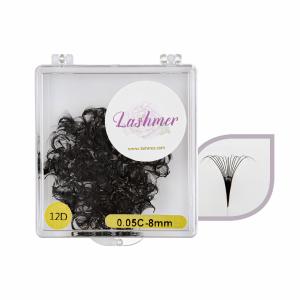 14D Loose Promade Fans | Lashmer | C, D Curl - 1000 Fans Official Online