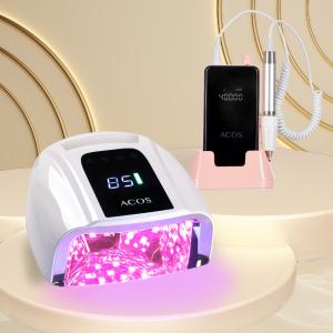 ACOS Professional Brushless Nail Drill   Rechargeable Nail Lamp 96W Pair Buy Cheap Big Sale