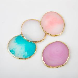 ACOS Resin Stone Nail Palette Display & Gel Mixing Board Get Authentic Cheap Online