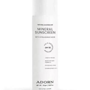 ADORN Mineral SPF 50  Face Sunscreen | 25% Non-Nano Zinc Buy Cheap Clearance
