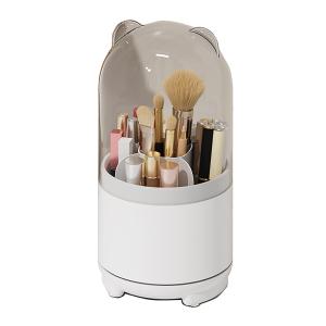 360 Rotating Dust-proof Makeup Brush Holder with Cover Get To Buy Cheap Pice
