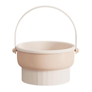 3 In 1 Makeup Brushes Cleaner with Drying Basket (Beige) Best Seller