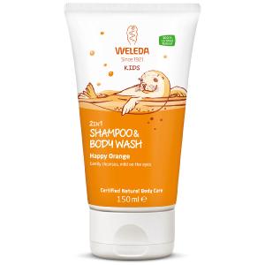 Weleda Kids Shampoo and Body Wash Happy Orange 150ml Discount Low Shipping Fee