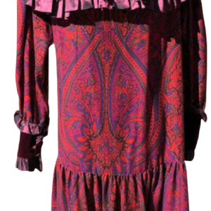 Yves Saint Laurent Ysl Circa 70s Dress Manchester For Sale