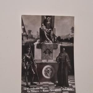 AK Castelfranco Veneto. La Vergine in Trono (Giorgione) Cattedrale. Perfect