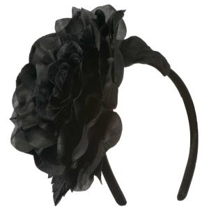 6 Inch Flower Satin Covered Headband Free Shipping Cheap Pice