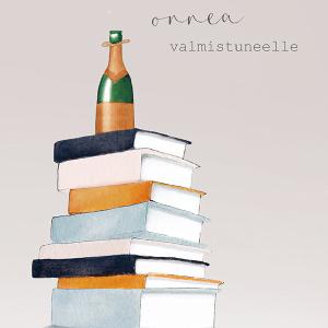 2-osainen kortti Henna Adel - Kirjapino, Onnea valmistuneelle Professional