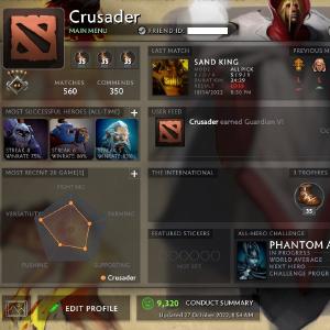 Guardian V | MMR: 1520 - Behavior: 9320 Cheap Sale Best Pices