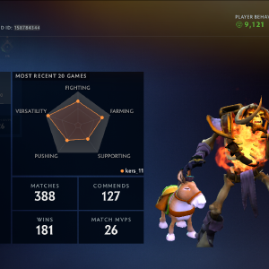 Herald I | MMR: 9 - Behavior: 9121 - Communication: 10090 Classic