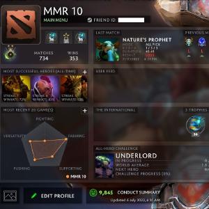 Herald II | MMR: 10 - Behavior: 9845 Quality Free Shipping