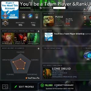 Guardian V | MMR: 1490 - Behavior: 10000 For Sale Official Site