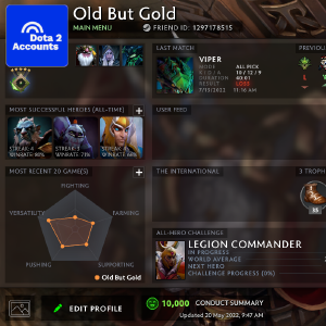 Herald V | MMR: 540 - Behavior: 10000 Clearance Perfect