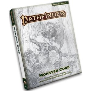 Pathfinder 2E: Monster Core: Sketch Cover Discount Popular