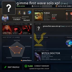 Ancient III |  MMR: 4170 - Behavior: 9845 Sale Enjoy