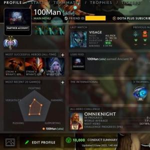 Ancient II | MMR: 4100 - Behavior: 10000 Sale Cheap Pices