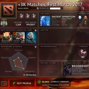 Archon V | MMR: 3050 - Behavior: 10000 For Nice For Sale