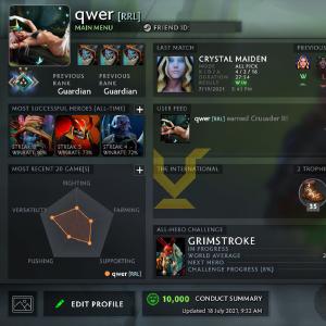 Crusader II |  MMR: 1600 - Behavior: 10000 High Quality For Sale