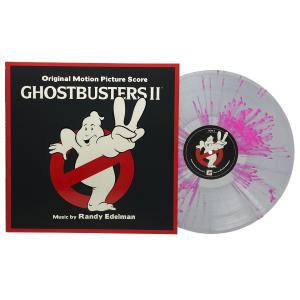 Ghostbusters II - Official Soundtrack (Limited Edition Clear w/ Pink Slime Splatter Colored Vinyl) Cheap Hot Sale
